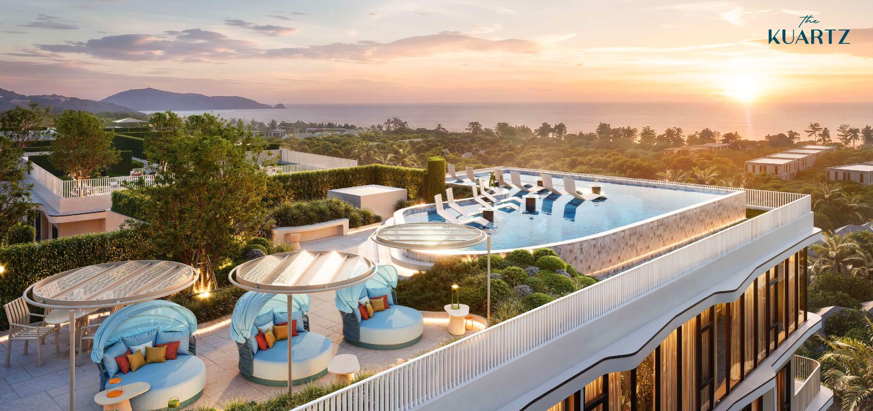Sky Pool и закаты на крыше